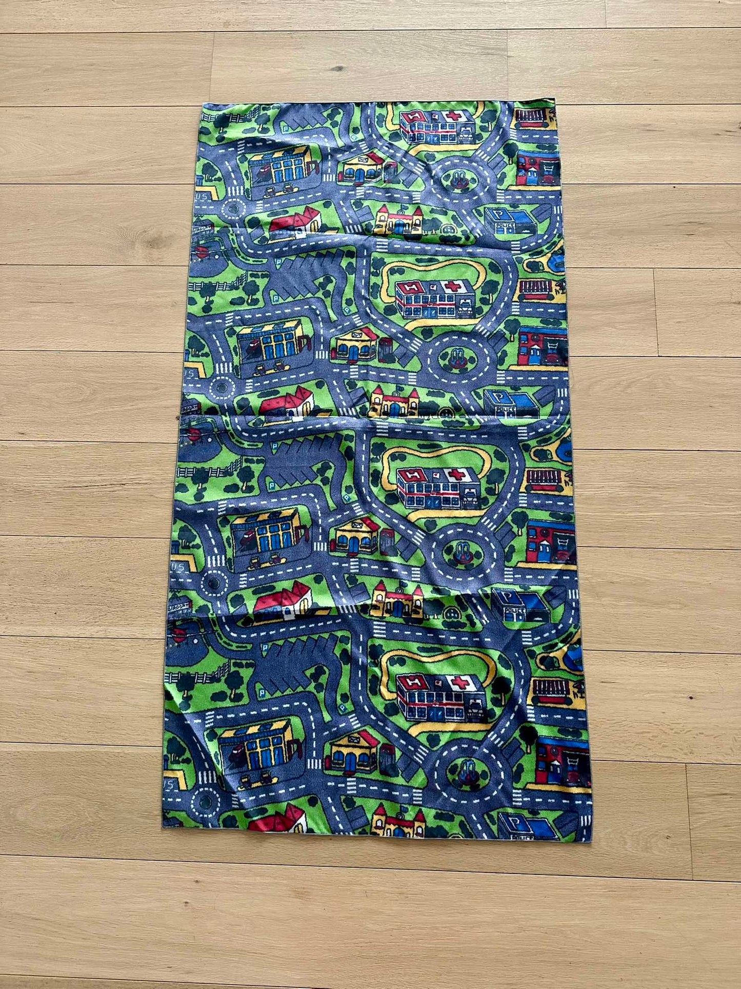 Beach Towel City Carpet | Nostalgia – A Return to the '90s with the Iconic Play Rug Design | 2000s Gift