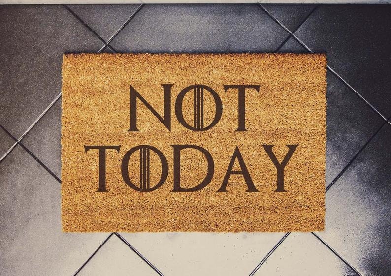 Game of Thrones Inspired doormatFunny Doormat Doormat - Mothers Day -Welcome Doormat - Custom Doormat - Home Decor - Housewarming Gift