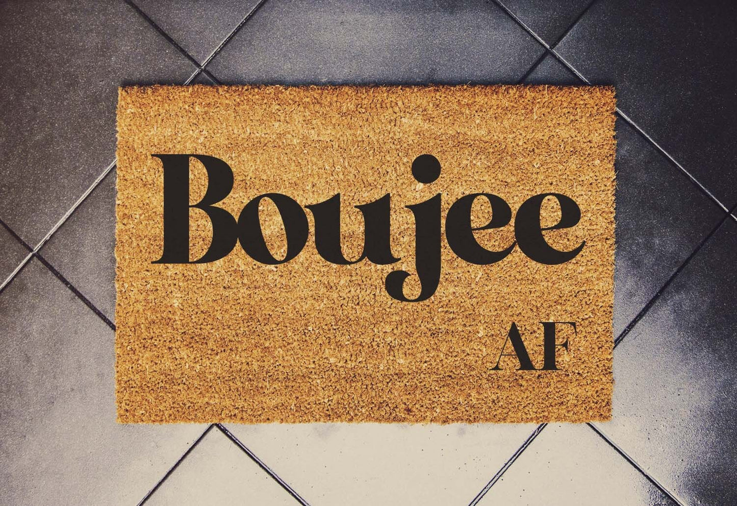 Boujee AF ​​Schuhe Fußmatte, Lustige Fußmatte, Lustige Türmatte, Geburtstagsgeschenk, Hochzeitsgeschenk,