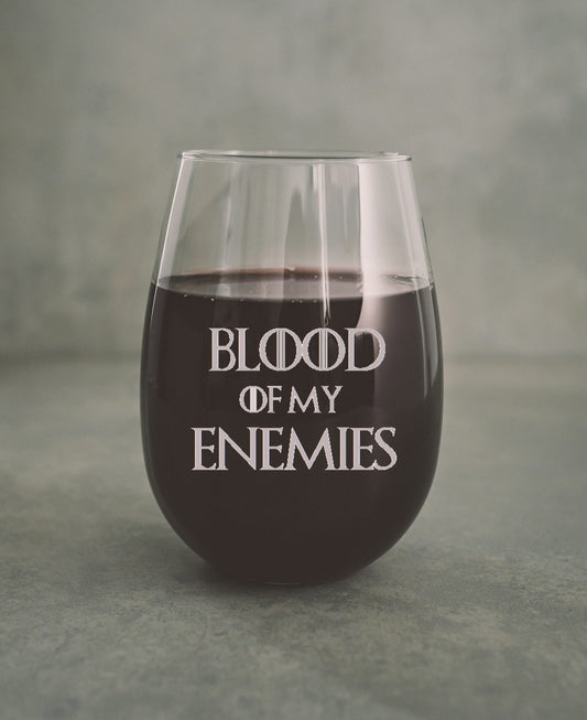 Game of Thrones "Blood of my Enemies" Weinglas 500ml/17oz