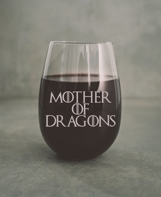 Game of Thrones "Mutter der Drachen" Weinglas 500ml/17oz